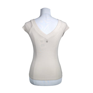 Unisex Stockh lm - Trikotaažist topp, suurus 34 - Beige (2)