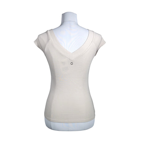 Unisex Stockh lm - Trikotaažist topp, suurus 34 - Beige (2)