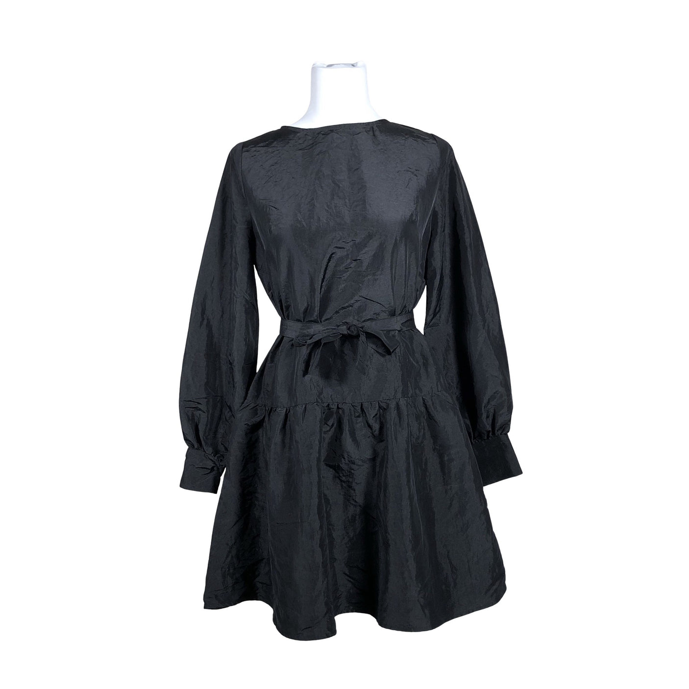 Unisex Gauhar - Mitteveniv kleit, suurus 34 - Must (1)