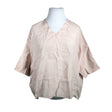 Unisex Bohemiana - Lühikeste käistega pluus, suurus 42 - Heleroosa ()