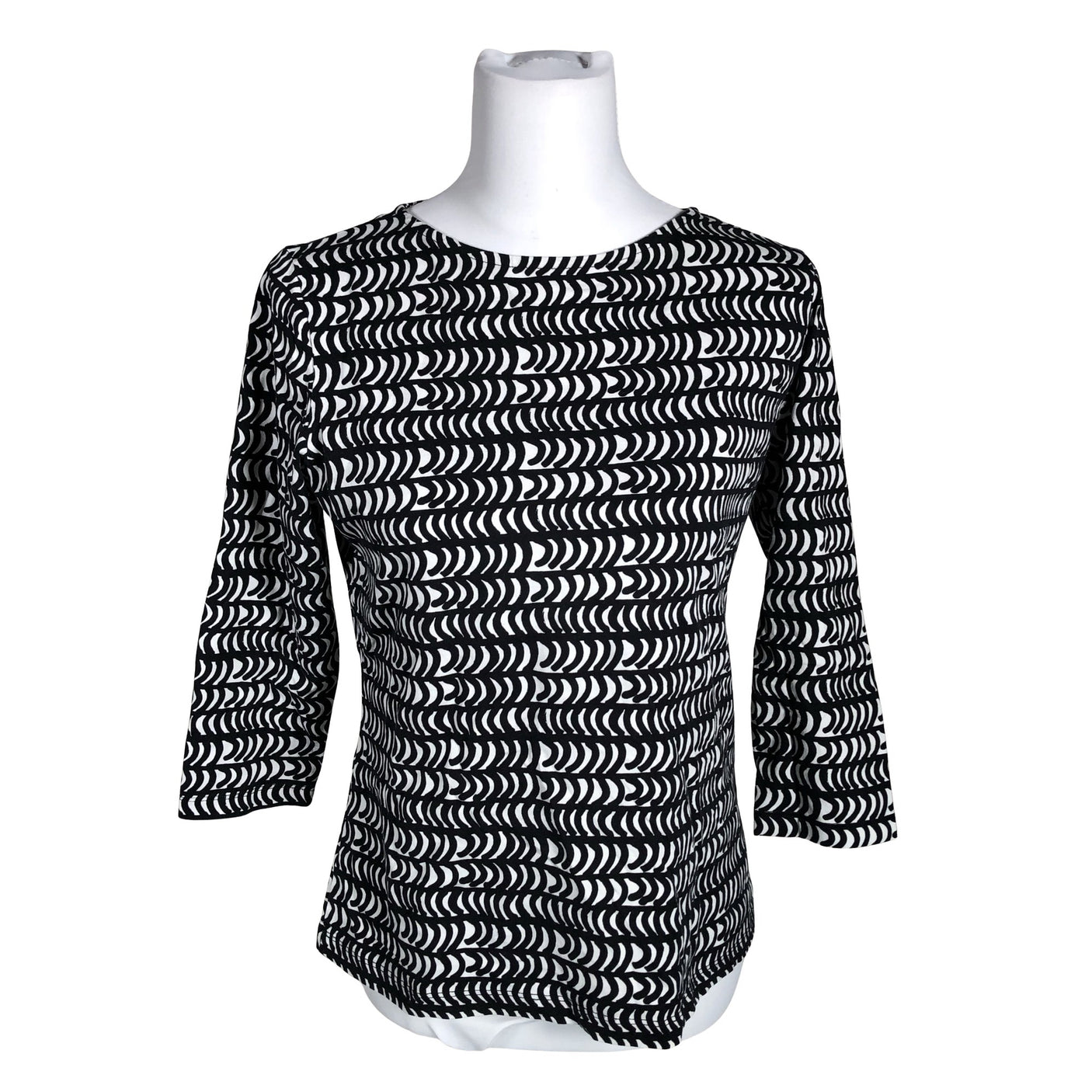 Unisex Marimekko - Trikotaažist pluus, suurus 38 - Must (1)