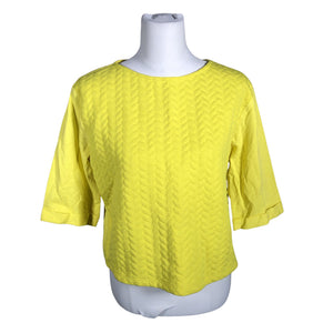 Unisex Select - Dressikangast pluus, suurus 40 - Kollane (1)