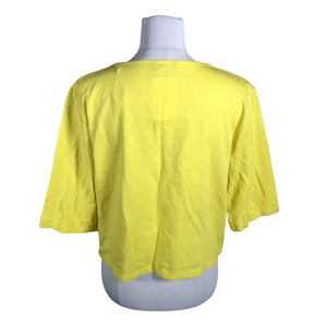 Unisex Select - Dressikangast pluus, suurus 40 - Kollane (2)