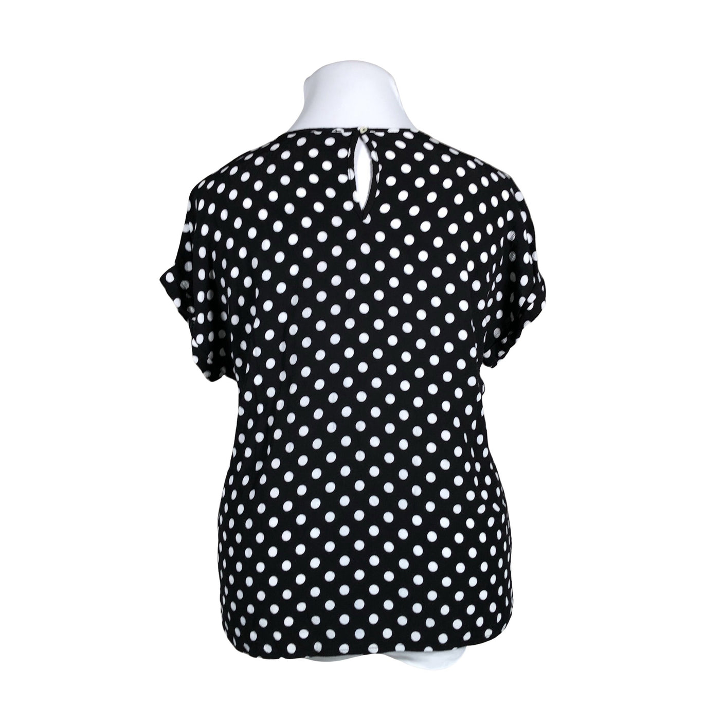 Unisex Nanso - Lühikeste käistega pluus, suurus 42 - Must (2)