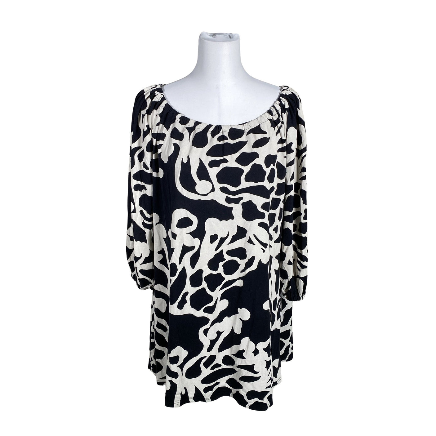Unisex Nanso - Trikotaažist tuunika, suurus 40 - Must (1)
