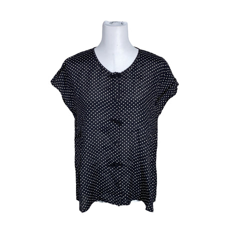 Unisex The Masai - Lühikeste käistega pluus, suurus 40 - Must ()
