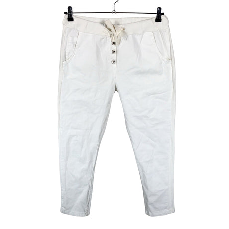 Unisex Perfect Jeans - Teksad, suurus 42 - Valge ()