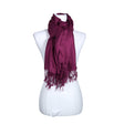 Unisex Pashmina - Õhuke sall, suurus Maxi - Lilla ()