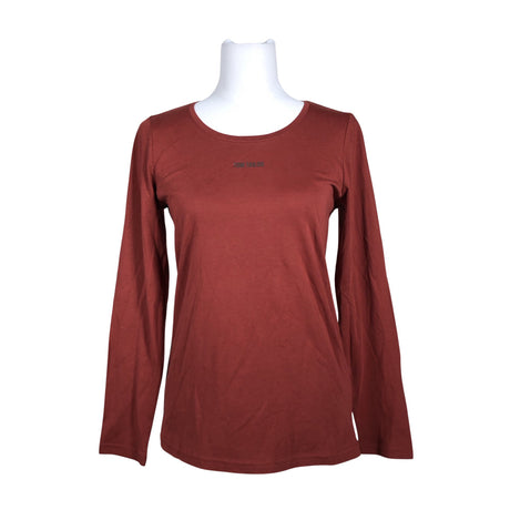 Unisex Tom Tailor - Trikotaažist pluus, suurus 40 - Veinipunane ()