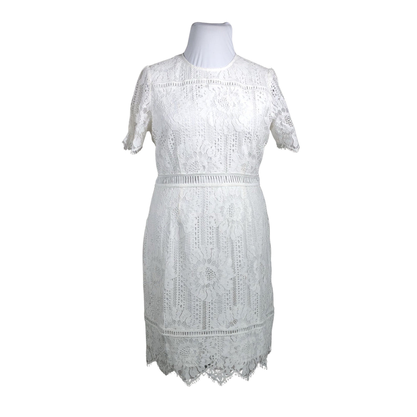Unisex Anna Field - Mitteveniv kleit, suurus 42 - Valge (1)