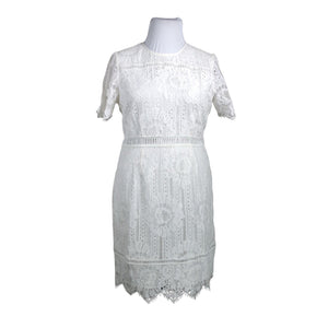 Unisex Anna Field - Mitteveniv kleit, suurus 42 - Valge (1)