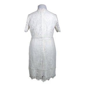 Unisex Anna Field - Mitteveniv kleit, suurus 42 - Valge (2)