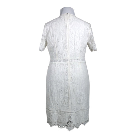 Unisex Anna Field - Mitteveniv kleit, suurus 42 - Valge (2)