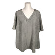 Unisex Zizzi - Lühikeste käistega pluus, suurus 38 - Valge ()