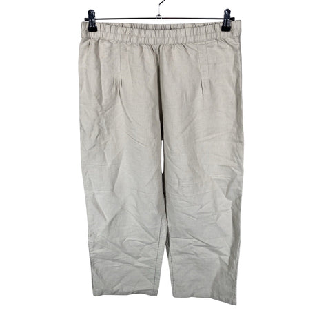 Unisex Gudrun Sjöden - Mittevenivad poolpikad püksid, suurus 40 - Beige ()