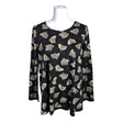 Unisex Gudrun Sjöden - Trikotaažist pluus, suurus 38 - Must ()