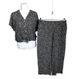 Unisex Lindex - Lühikeste käistega pluus, suurus 38 - Must ()