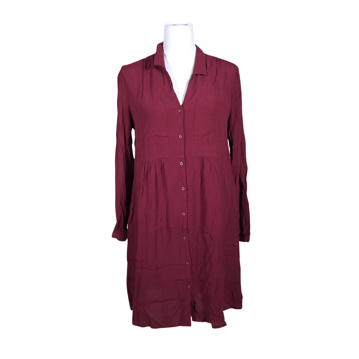 Unisex Esprit - Mitteveniv tuunika, suurus 38 - Veinipunane (1)