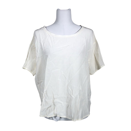 Unisex Lindex - Lühikeste käistega pluus, suurus 40 - Valge ()