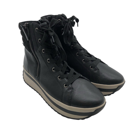 Unisex Rieker - Poolsaapad, suurus 40 - Must (2)