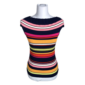 Unisex Marc Cain - Lühikeste käistega pluus, suurus 36 - Sinine (1)