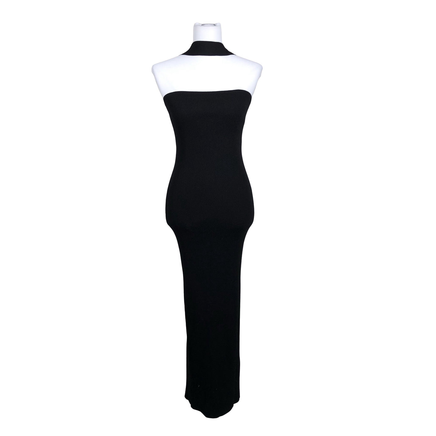 Unisex Na-KD - Kootud kleit, suurus 38 - Must (1)