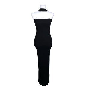 Unisex Na-KD - Kootud kleit, suurus 38 - Must (1)