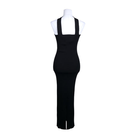 Unisex Na-KD - Kootud kleit, suurus 38 - Must (2)