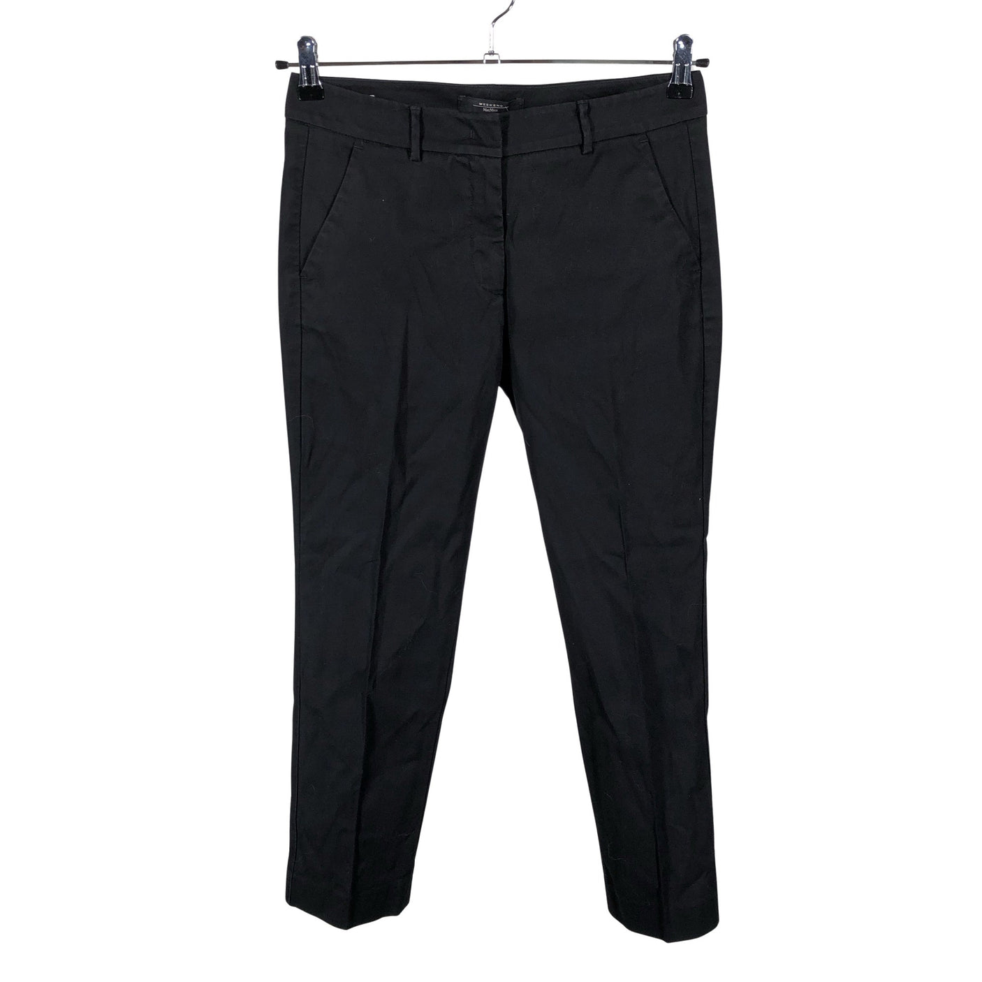 Unisex Weekend by MaxMara - Mittevenivad püksid, suurus 38 - Must (1)