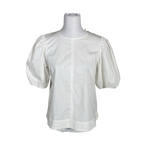Unisex Esprit - Lühikeste käistega pluus, suurus 38 - Valge ()