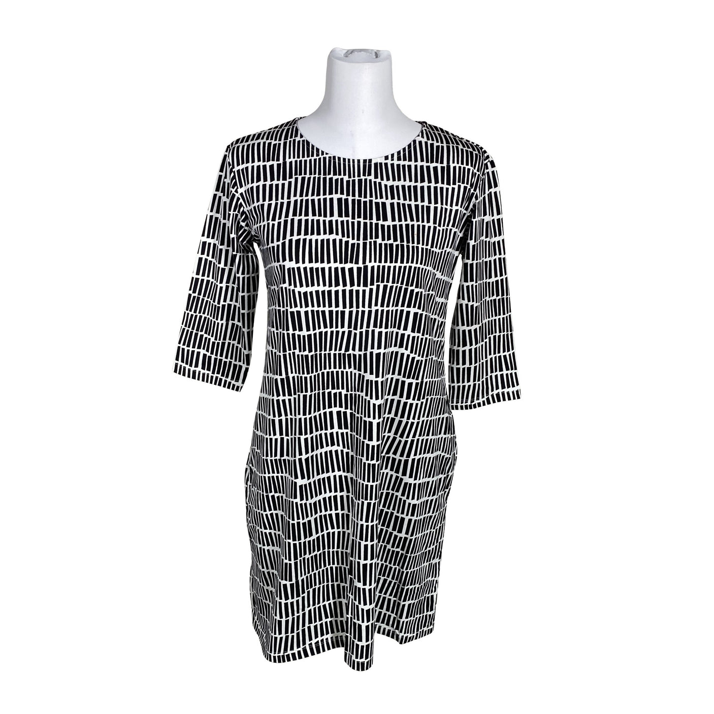 Unisex Marimekko - Trikotaažist kleit, suurus 36 - Must (1)
