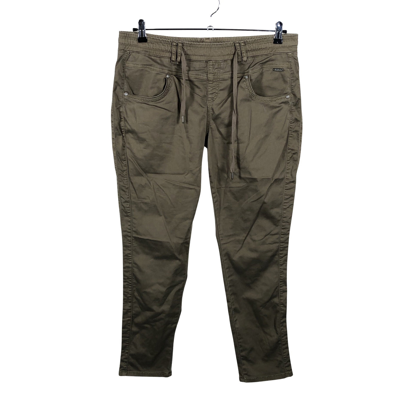 Unisex Red Button - Mittevenivad püksid, suurus 44 - Roheline (1)