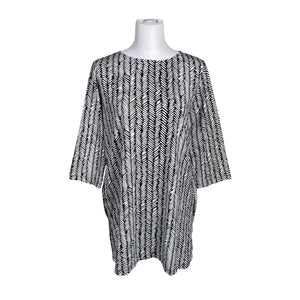 Unisex Marimekko - Trikotaažist tuunika, suurus 38 - Must (1)