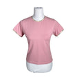 Unisex Burberry - T-särk, suurus 38 - Heleroosa ()
