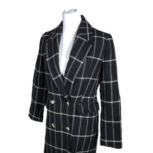 Unisex Ivy & Oak - Villane mantel, suurus 36 - Must (3)