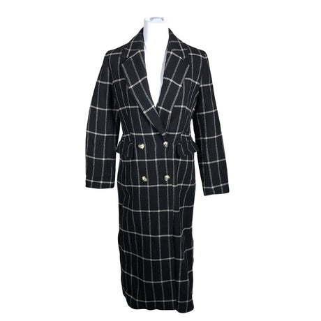 Unisex Ivy & Oak - Villane mantel, suurus 36 - Must ()