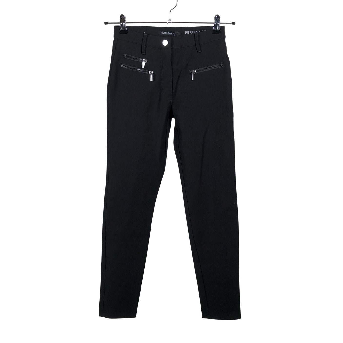Unisex Betty Barclay - Mittevenivad püksid, suurus 34 - Must (1)