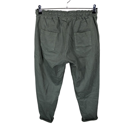 Unisex Perfect Jeans - Mittevenivad püksid, suurus 42 - Roheline (2)