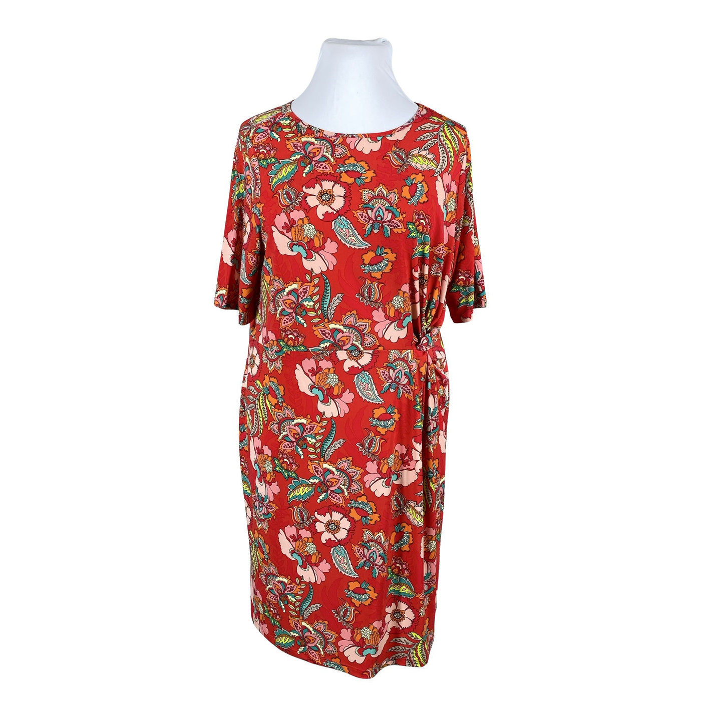 Unisex Betty Barclay - Trikotaažist kleit, suurus 46 - Punane (1)