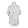 Unisex Flora & Co - Lühikeste käistega pluus, suurus 44 - Valge ()