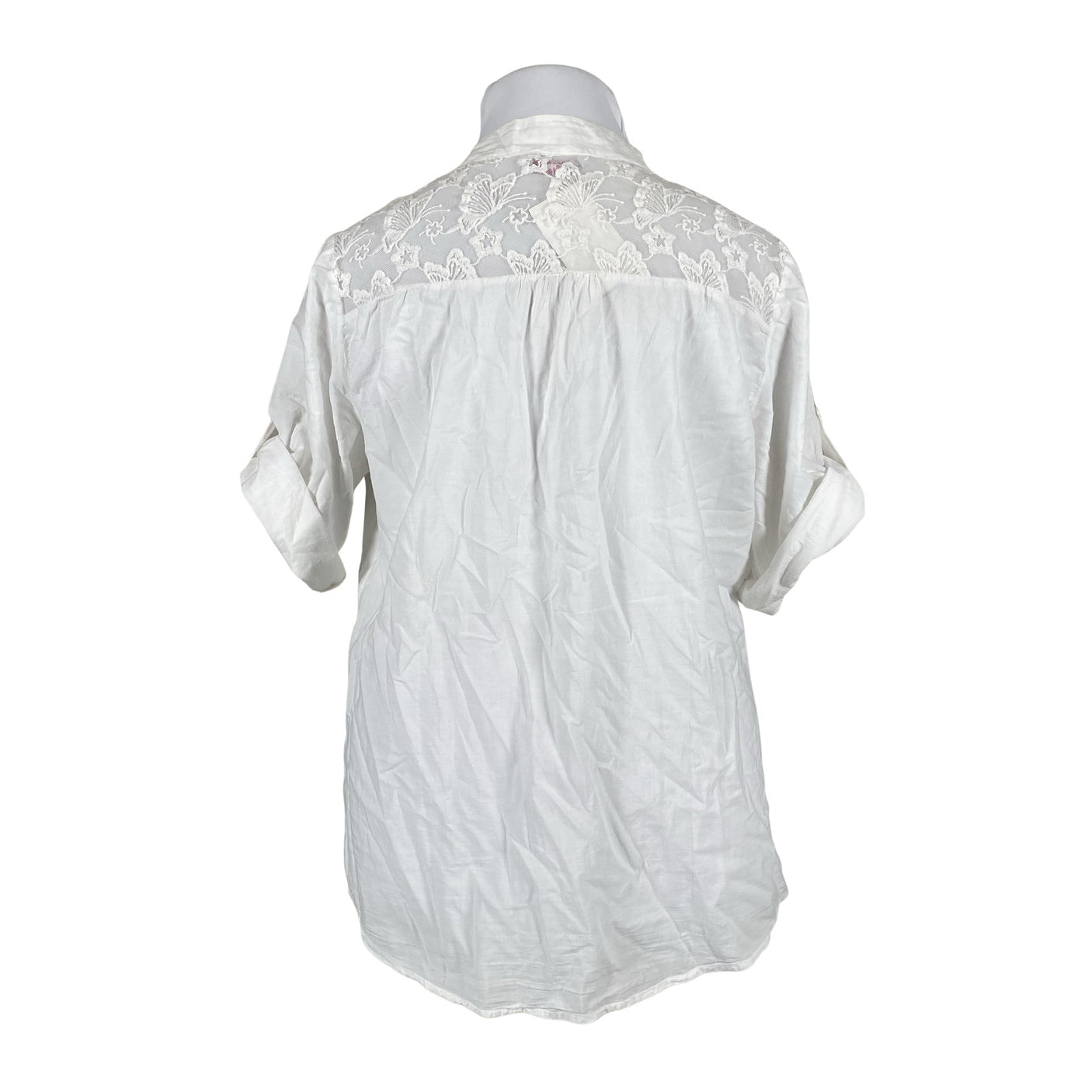 Unisex Flora & Co - Lühikeste käistega pluus, suurus 44 - Valge (2)