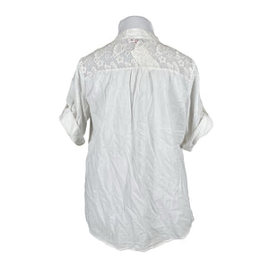 Unisex Flora & Co - Lühikeste käistega pluus, suurus 44 - Valge (2)