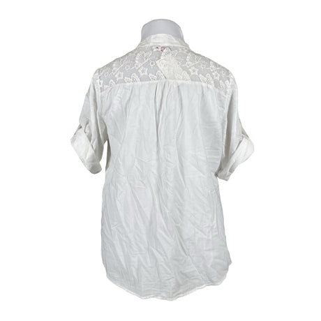 Unisex Flora & Co - Lühikeste käistega pluus, suurus 44 - Valge (2)