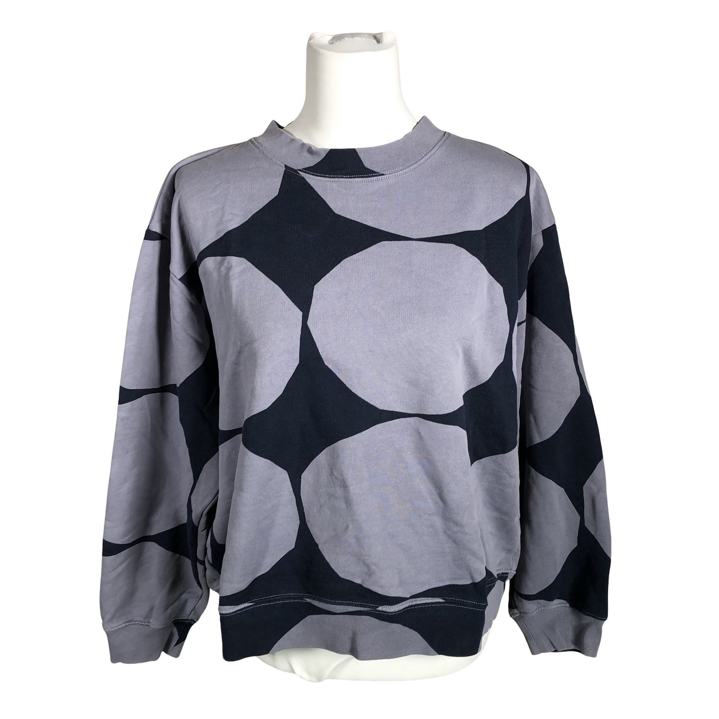 Unisex Marimekko - Dressikangast pluus, suurus 40 - Sinine (1)