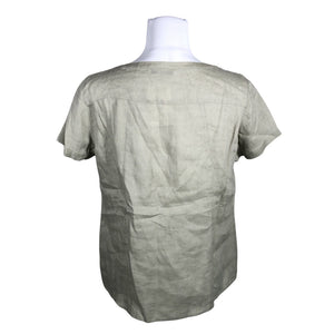 Unisex Gerry Weber - Lühikeste käistega pluus, suurus 38 - Roheline (2)