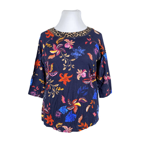 Unisex Betty Barclay - Trikotaažist pluus, suurus 44 - Sinine ()