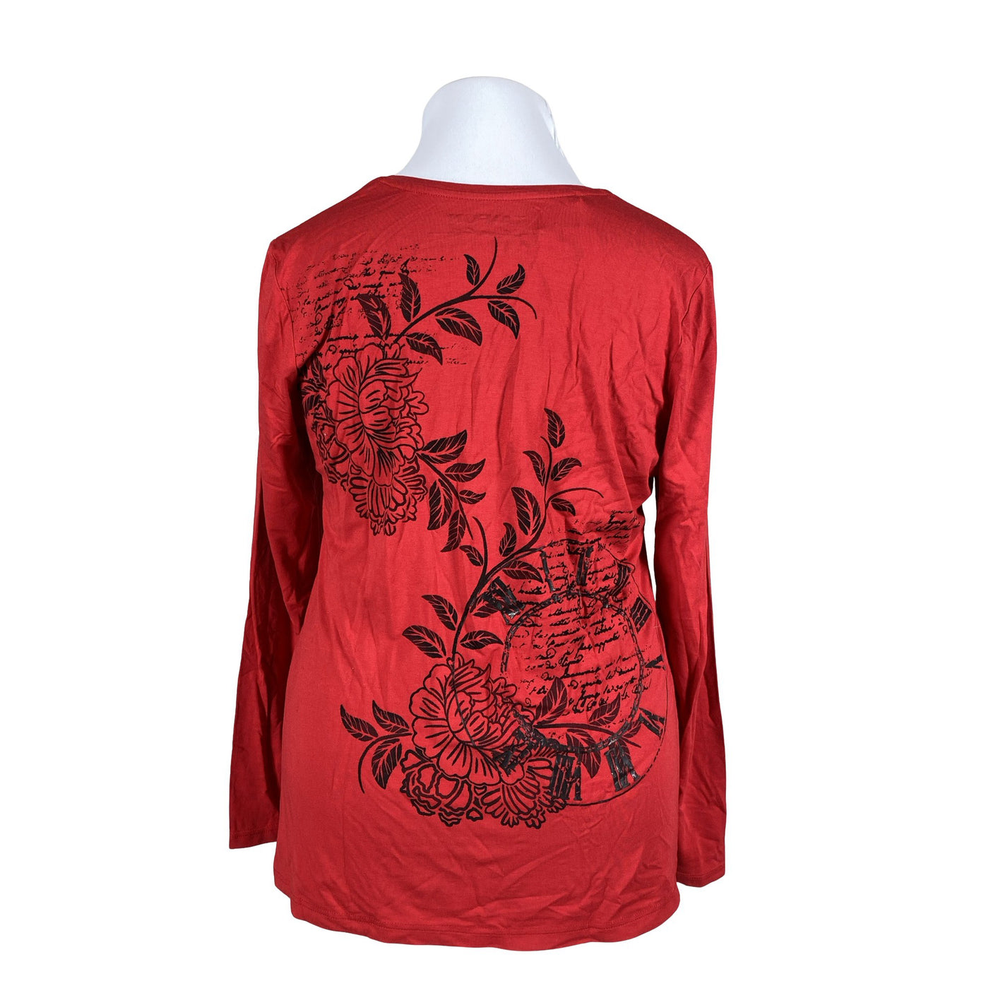 Unisex Taifun - Trikotaažist pluus, suurus 44 - Punane (2)