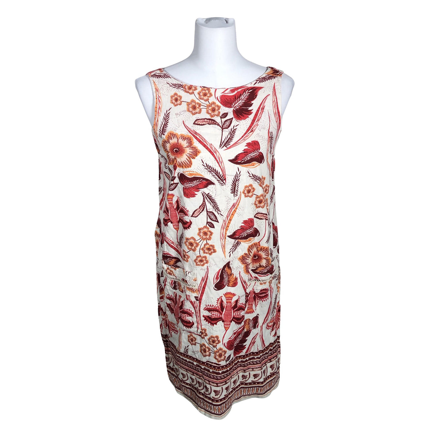 Unisex Next - Mitteveniv kleit, suurus 36 - Punane (1)