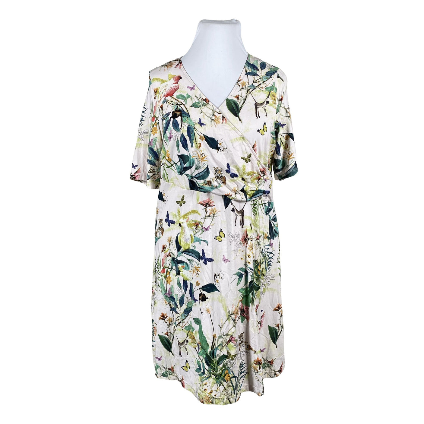Unisex Gerry Weber - Trikotaažist kleit, suurus 46 - Heleroosa (1)