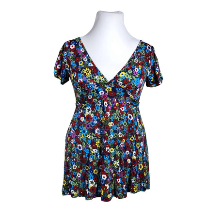 Unisex Topshop - Trikotaažist tuunika, suurus 42 - Sinine ()